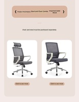 Bureau de travail minimaliste à cloison réglable en hauteur, bureau d'ordinateur double poste face à face pour deux personnes