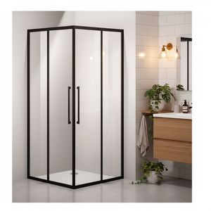 <span class=keywords><strong>Cabine</strong></span> <span class=keywords><strong>de</strong></span> <span class=keywords><strong>douche</strong></span> rectangulaire <span class=keywords><strong>de</strong></span> luxe moderne pour salle <span class=keywords><strong>de</strong></span> bain, cadre en SUS304, porte coulissante en verre trempé <span class=keywords><strong>de</strong></span> 8 mm pour utilisation hôtelière - Product Image 2