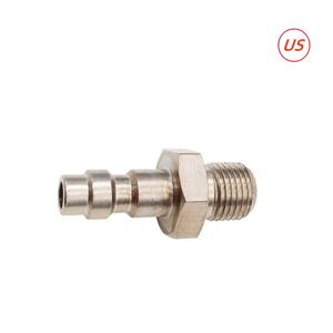 Adaptador Neumático Macho Personalizable de Acero Inoxidable con Rosca M10, Conexión Rápida de 8mm, Compatible con OEM, Tipo AF # Modelo HPA-WYGT - Product Image 2