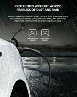 Cargador de Pared para Vehículos Eléctricos Putainen Serie QQ de 7kW 32A GB/T AC 220V con RFID/WiFi, Nuevo, Resistente al Agua IP66, Control por Aplicación Tuya para Uso Doméstico