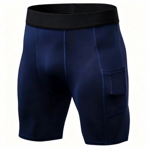 CELINNE Fitness Running Compression Men <b>Boxer</b> Brief Underwear Quick Dry Breathable Long Leg Men <b>Boxer</b> Shortunderwear With Pocket - Product Image 6