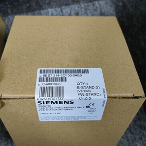 สินค้าใหม่ของแท้พร้อมส่ง <span class=keywords><strong>6ES7314</strong></span>-<span class=keywords><strong>6CF00</strong></span>--<span class=keywords><strong>0AB0</strong></span> ชุดควบคุม PLC สำหรับงานอุตสาหกรรม PAC - Product Image 1