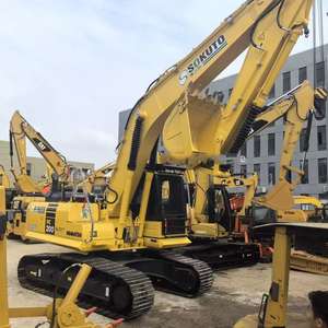 Venta caliente usado Komatsu PC200 20 toneladas Excavadora hidráulica sobre orugas gran potencia buenas condiciones precio barato - Product Image 4