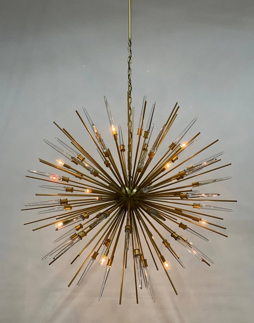 Modern Decoration Hanging Crystal Ball Coffee Shop Living Room Spark Ball Chandelier Lamp Hanging Led Crystal Pendant Light