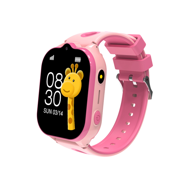 LT52 Kids Smart Watch With 4G GPS Tracking Wrist Watch Sim Card Games Flashlight SOS Parent APP Control Video Call Smartwatch