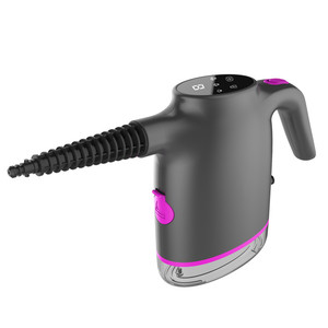 Nettoyeur vapeur électrique portable avec 9 accessoires, appareil manuel pour le nettoyage domestique des sols, des tissus d'ameublement, des joints, des voitures - Product Image 3