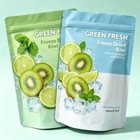 Sachet Doypack Personnalisé Refermable pour Fruits Lyophilisés en Gros, Emballage Alimentaire pour Snacks, Pochette de Conservation des Aliments