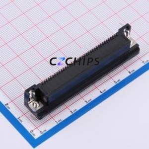 X0337FT7B2 D-Sub/VGA Connector Bent Lead Through Hole Connector Standard D-Sub Female 37P Right Angle Insert - Product Image 2