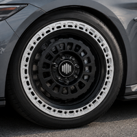 DEONEO IATF16949 DOT Jantes forgées de luxe à gorge profonde monobloc Beadlock 5x112 5x120 5x130 en alliage forgé pour voiture de course Drag Racing R