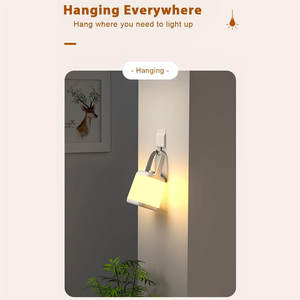 Lámpara LED de Noche con Cambio de Color, USB, Creativa, para Dormitorio, Mesita de Noche, Tienda de Campaña, con Recarga Inalámbrica, Regulable, Portátil - Product Image 3