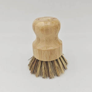 Buche Sisal Holz Küche Reinigungs bürsten Topf Peeling Geschirr Pinsel Holz - Product Image 2