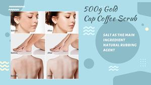 <span class=keywords><strong>Gommage</strong></span> Corporel <span class=keywords><strong>Bio</strong></span> au Café Exfoliant et Blanchissant Nettoyant en Profondeur 500g, Échantillon Gratuit, Marque Personnalisée - Product Image 4