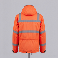 Veste de chasse réfléchissante orange de sécurité