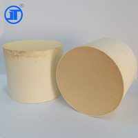 Pièces d'échappement Support de monolithe en nid d'abeille en céramique DOC Substrats de convertisseur catalytique 304.8*304.8mm Catalyseur d'oxydation diesel