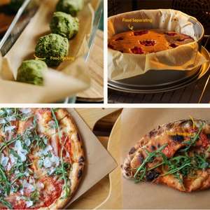 12X18INCH Baking <b>Paper</b> Sheet Vegetable Parchment <b>Paper</b> Custom logo and Size Oil Proof - Product Image 6