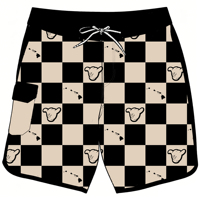 Shorts de plage pour hommes 2026, best-seller, style western, avec poche latérale, imprimés Hawaï personnalisés, décontractés, pour adultes, pour le surf