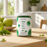 Boisson saine au vinaigre de cidre de pomme OEM ODM, boisson aux fruits fermentée naturellement, logo personnalisé pour les ventes en gros à l'exportation
