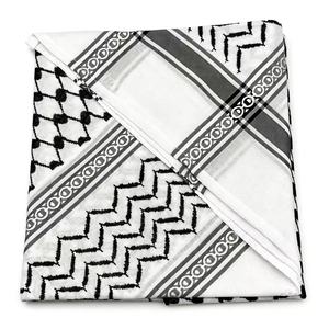 Hijab Palestino Kafiyah de Alta Calidad para Hombre, Estilo Tradicional de Dubái y Arabia Saudita, con Hijab a Juego - Product Image 4