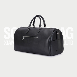 <span class=keywords><strong>Soochic</strong></span> robe sur mesure en relief sac polochon unisexe grande capacité sac de week-end personnalisé sangle amovible sac de voyage avec support en métal - Product Image 3