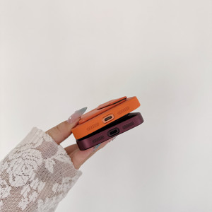 Étui en cuir PU simple style professionnel pour <span class=keywords><strong>iPhone</strong></span> 13 <span class=keywords><strong>14</strong></span> 15 16 17 18 <span class=keywords><strong>Pro</strong></span> <span class=keywords><strong>Max</strong></span> avec fentes pour cartes, pochette à monnaie et protection de l'objectif de l'appareil photo - Product Image 6