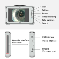 Caméra endoscopique portable populaire Micro 1.0 - 2.8mm, étanche, pour la détection de détails internes (mousses, moisissures), et la détection de trous de serrure