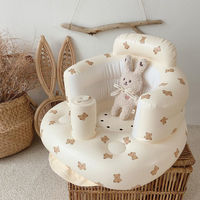 Offre Spéciale : Siège Gonflable pour Bébé avec Pompe Intégrée, Fauteuil de Soutien Dorsal pour Nourrisson, Canapé de Maintien pour Bébé, Chaise pour Tout-petit