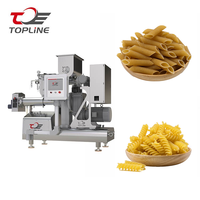 Machine à pâtes creuses pour macaronis, spaghetti et fettuccine avec contrôle d'extrusion automatique pour usine de transformation alimentaire