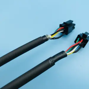 Custom 4pin molex extension power cable female to female manufacturer