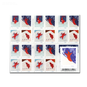 Timbres-poste et étiquettes Heart Pillars Usa United 100 Priority, Garden Domination, Baseball Forever, the High Is Forever - Product Image 4