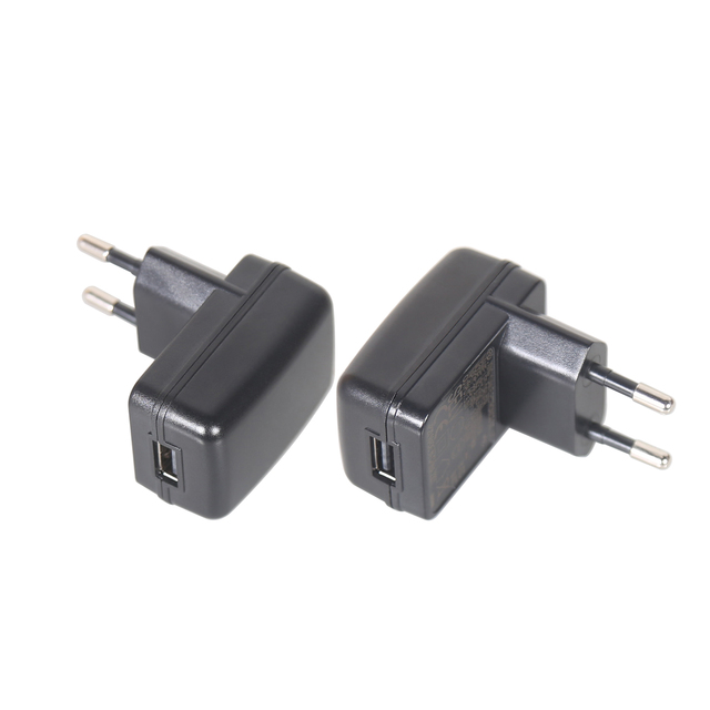 5V 1A 5W USB Wall Charger Adapter with EU Plug for LED Lights & Electronic Devices