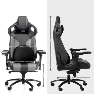 <span class=keywords><strong>Silla</strong></span> <span class=keywords><strong>Gamer</strong></span> de Cuero Reclinable para Computadora de Carreras Personalizada, <span class=keywords><strong>Silla</strong></span> de Oficina <span class=keywords><strong>con</strong></span> Espuma Moldeada, Gran Venta - Product Image 3