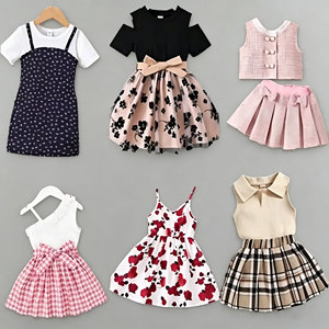 Conjuntos de Ropa para Niños Profit King, Tops con Pantalones Cortos, Diseños Florales de Mariquita en Mezclilla para Niños de 0 a 12 Años, Modelo 2026.4 99999 - Product Image 2