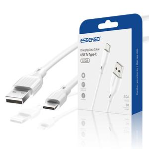 Câble de données USB vers Type-C ESEEKGO G-12A 60W G-12A 3,3 pieds, charge rapide pour ordinateur, écouteurs, léger, compatibilité universelle - Product Image 1