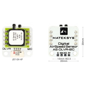 Sensor de Velocidad Aérea Digital Original MATEKSYS AS-DLVR-I2C 4~5.5V DC 5mA JST-GH para Multirrotor RC, Piezas de Bricolaje para Aviones (3.5g) - Product Image 2