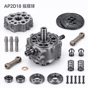 AP2D18-swing ball Piezas de maquinaria de construcción, componentes de engranajes metálicos, rodamientos, ejes y acoplamientos para equipos industriales - Product Image 3