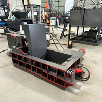 Presse à balles hydraulique pour métaux, compacteur de ferraille avec éjection latérale pour le recyclage des canettes en aluminium et de l'acier