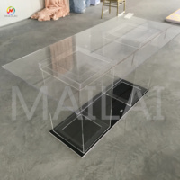 Hochzeits tisch Verkauf klarer Tisch für Esszimmer im Freien Acryl Tisch