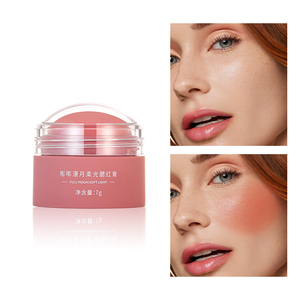 Marque privée Fard à joues de maquillage naturel hautement pigmenté Fard à joues mates en <span class=keywords><strong>mousse</strong></span> de velours imperméable et longue durée - Product Image 2