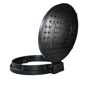 C250 600mm SMC 맨홀 커버 EN124 플라스틱 복합 도로 제품 - Product Image 6