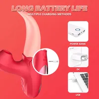 Klitoris G-Punkt Stimulator Zunge Vibrator Nippel Flapping Massage gerät Vaginal Anal Sexspielzeug für weibliche Masturbation Paare