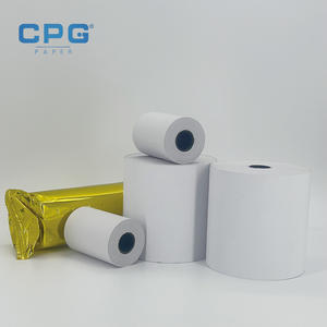 Papel Térmico para Recibos de Alta Capacidad, Sin BPS, 80x80mm, 45gsm, Rollo de Papel Térmico para Caja de Supermercado, Servicio Rápido - Product Image 1