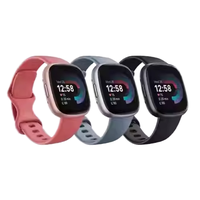 Cinturino in silicone per Versa 2/3/4, braccialetto di ricambio per smartwatch con display AMOLED quadrato
