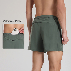 Schnellt rocknende Sports horts für Herren für das Lauftraining Anpassbares Logo Jogging hose Taschen Gym Wear Active wear Fitness Training - Product Image 3