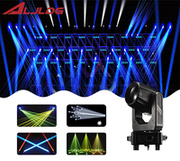 Lumière LED disco 280W directe d'usine, faisceau mobile vert rotatif pour DJ, scène, fête, boîte de nuit, KTV, 4 en 1, flight case, spectacle de lumière nocturne