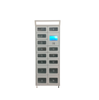 SNBC Casier intelligent de livraison de colis, distributeur automatique de pizzas, casier alimentaire transparent pour plats chauds, armoire casier intelligente 2026