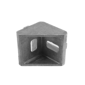 Nhà cung cấp bán hàng trực tiếp 45x45 90 độ góc nhôm hồ sơ bạc góc khung - Product Image 4