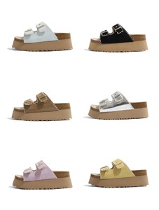 Summer Women's Casual Sandals Ladies Shoes Summer Shoes Sandals Fashionable Women's Shoes with Thick - EU Size 35