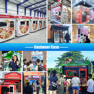 Distributeurs automatiques de pizzas à l'extérieur entièrement automatiques Kiosque rapide pour pizzas chaudes en libre-service pour entreprises et centres commerciaux - Product Image 6