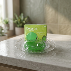 สบู่อโลเวร่าและทีทรี 100 กรัม - Product Image 1