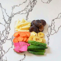 Knapperige Gemengde Fruitgroente Knapperige Gezonde Gefrituurde Gedehydrateerde Vegetarische Snack Gezouten Smaakdoosverpakking Voor Fitnessdieet